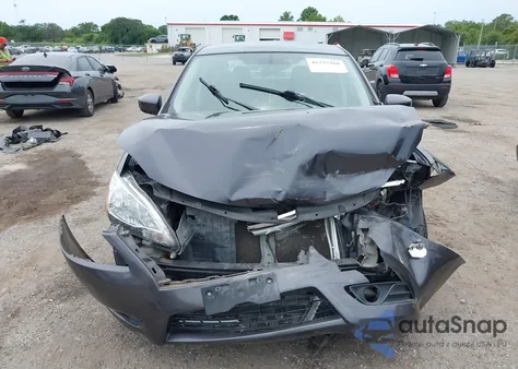 2013 Nissan Sentra Sv из США, поврежденный, VIN 3N1AB7AP4DL720934